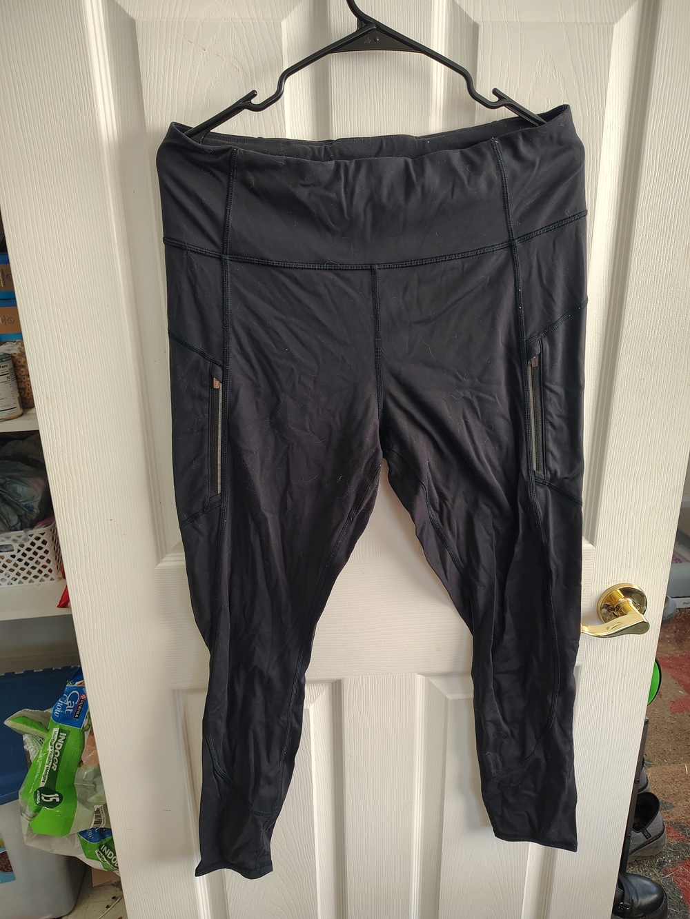 Athleta Black Rainier Tight High-Waist Leggings